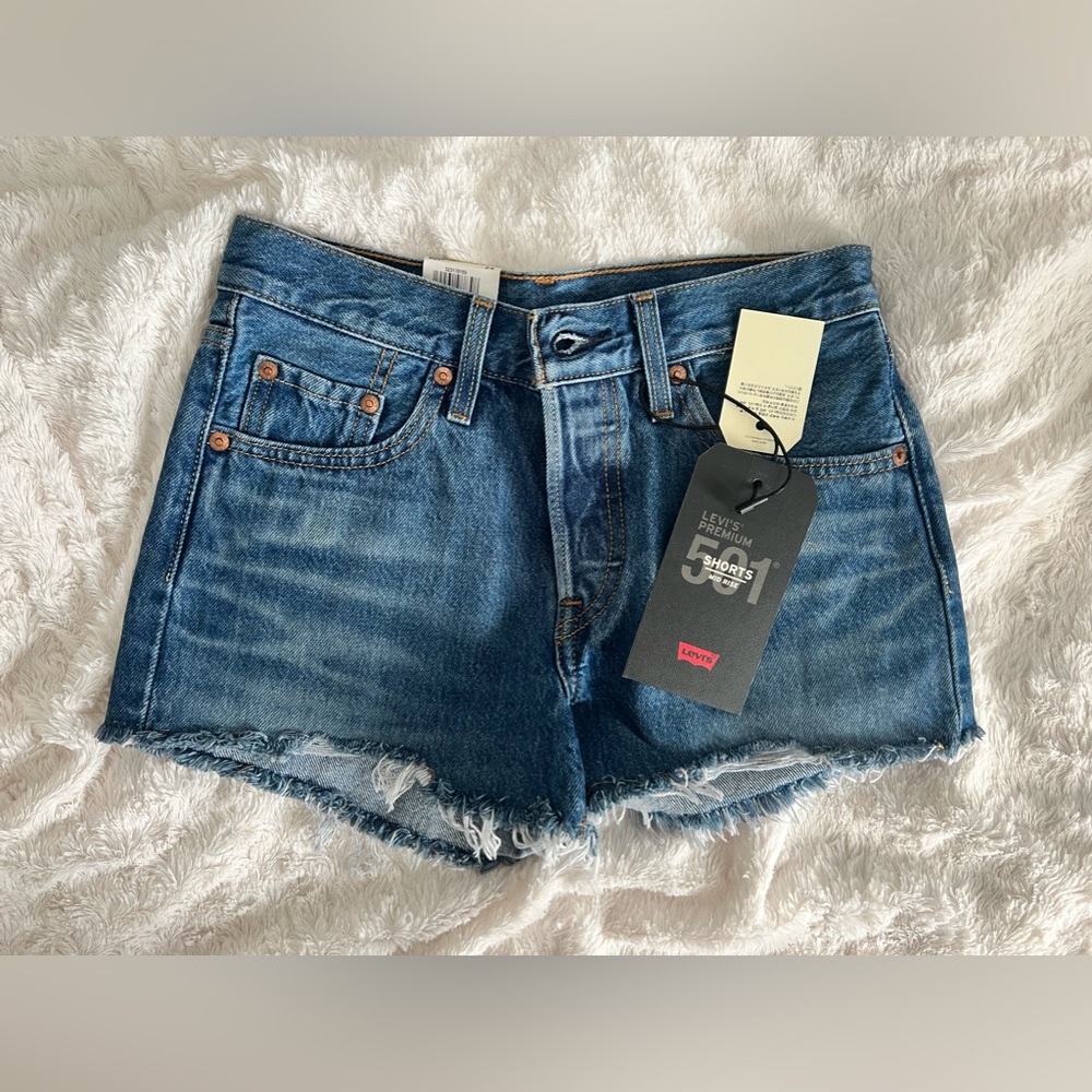 Levi's 501 mid-rise Jean Shorts
